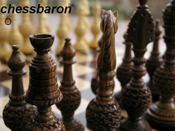 Hezekiah Fretwork 5 inch King Chess Pieces - Image 10