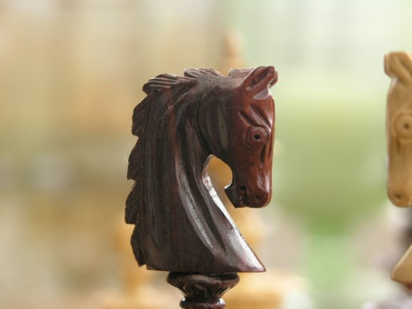 Song of Solomon Bud Rosewood Chess Pieces - Image 8