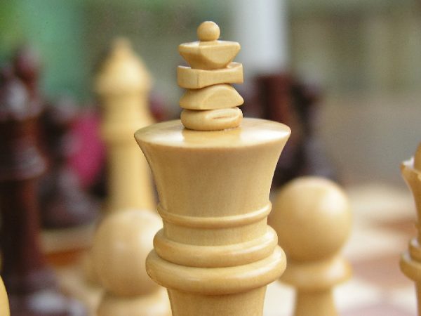 Hannah Staunton in Bud Rosewood 4 inch King Chess Pieces - Image 4