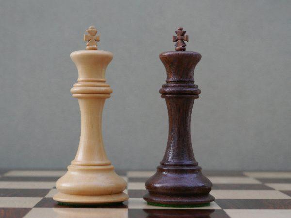 The Mayfield Triple Weighted Chess Pieces - Acacia - Image 7
