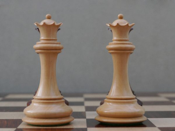 The Mayfield Triple Weighted Chess Pieces - Acacia - Image 8