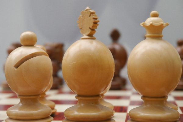 The Globe Chess Pieces