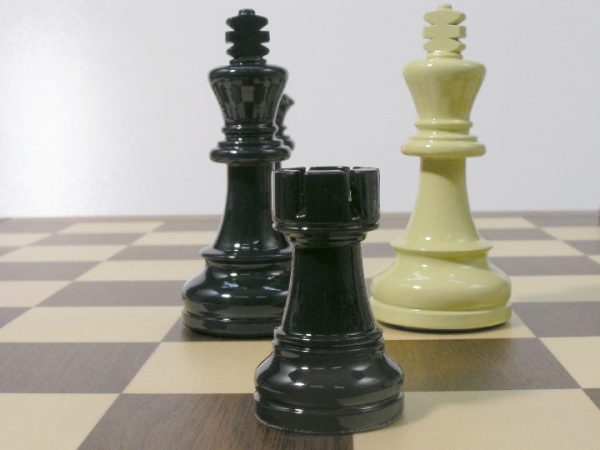 American Staunton in Deep Blue and Ivory Chess Pieces - Image 10