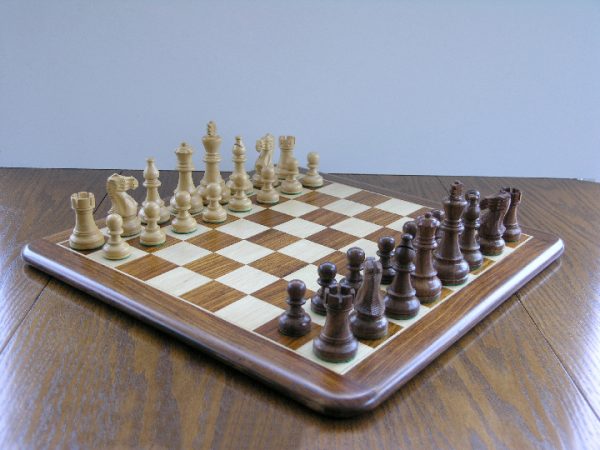 American Staunton in Sheesham and Boxwood Chess Pieces - Image 7