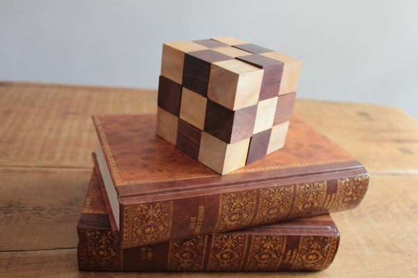 Wooden Puzzle - Snake Cube in Solid Sheesham
