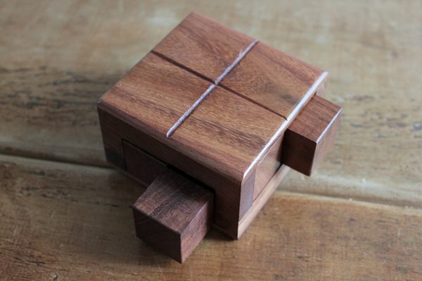 Wooden Puzzle - 3D Shuffle in Solid Sheesham - Image 3