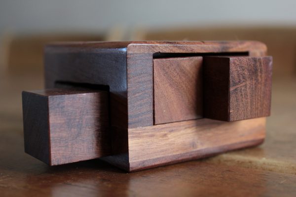 Wooden Puzzle - 3D Shuffle in Solid Sheesham - Image 5