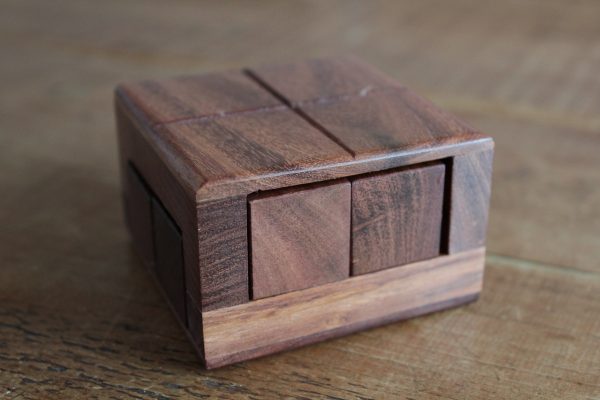 Wooden Puzzle - 3D Shuffle in Solid Sheesham - Image 9