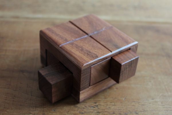 Wooden Puzzle - 3D Shuffle in Solid Sheesham - Image 10