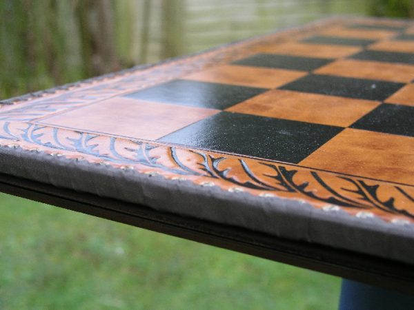 Leatherette Chess Board 2.5 inches Squares - Image 4