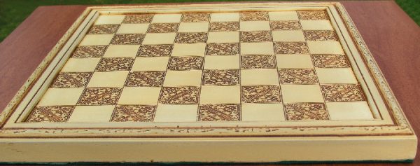 Decorative Ivory Chess Board with 2 inch Squares - Image 6