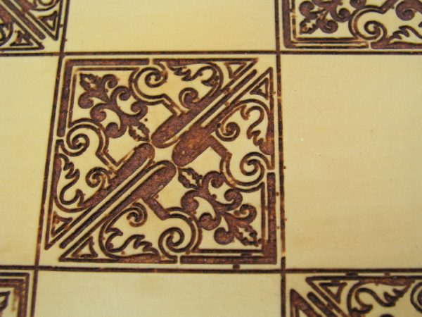 Decorative Ivory Chess Board with 2 inch Squares - Image 8