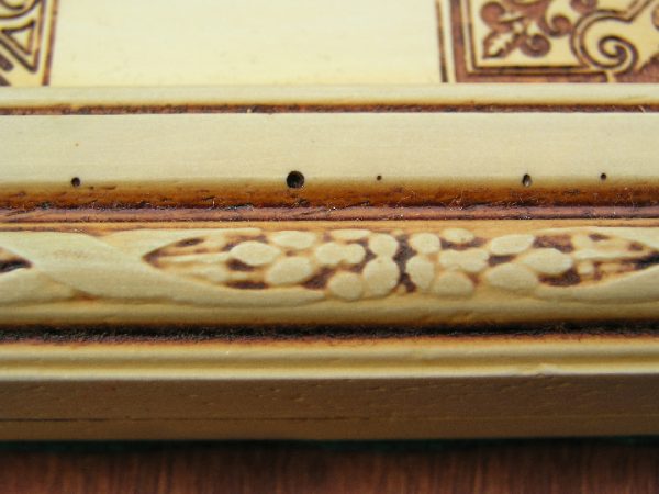 Decorative Ivory Chess Board with 2 inch Squares - Image 9