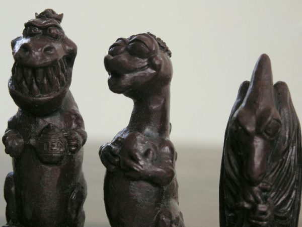 Berkeley Chess - Dinosaur Humour Chess Set - Image 3