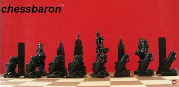 Berkeley Chess - New York Chess Set - Brown - Image 8