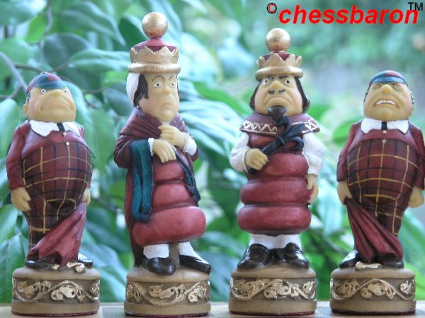 Lewis Carroll Hand Painted Chess Set - Image 5