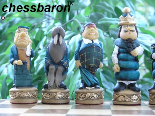 Lewis Carroll Hand Painted Chess Set - Image 6