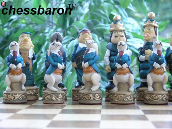 Lewis Carroll Hand Painted Chess Set - Image 7