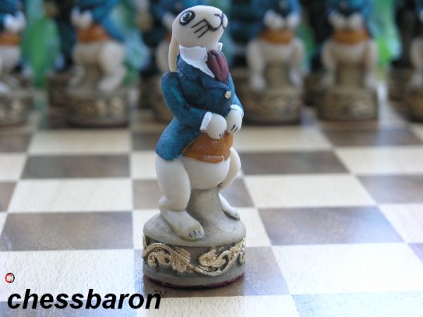 Lewis Carroll Hand Painted Chess Set - Image 8