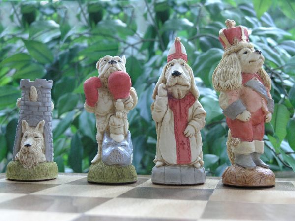 Mascott Chess - Hand Painted Cats and Dogs Chess Set - Image 11