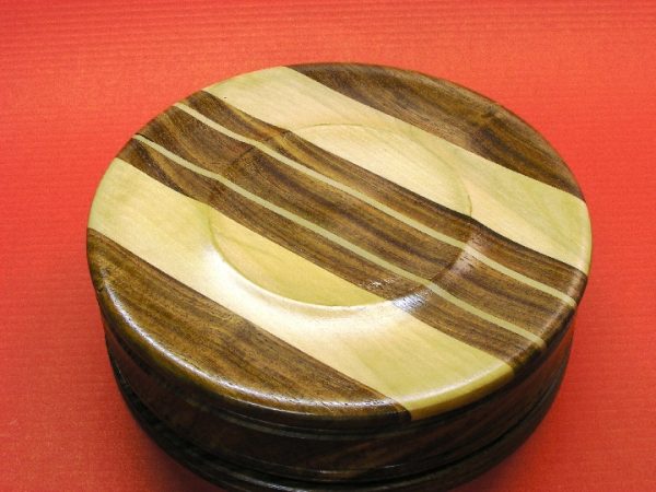 Round Travel 6 inches Diameter Chess Set