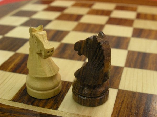 Magnetic with Moon Drawers 9 inches Round Chess Set - Image 9