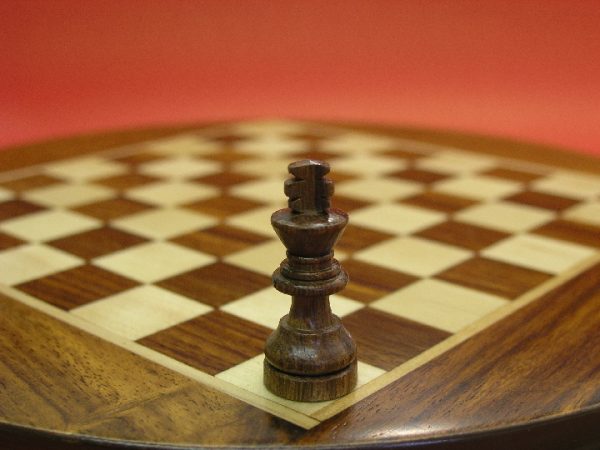 Magnetic with Moon Drawers 9 inches Round Chess Set - Image 10
