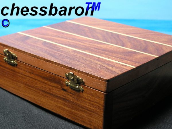 Large 7 inch Square Magnetic Travel Chess Set - Image 3
