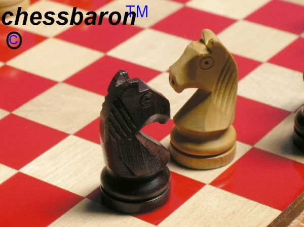 Large 7 inch Square Magnetic Travel Chess Set - Image 9