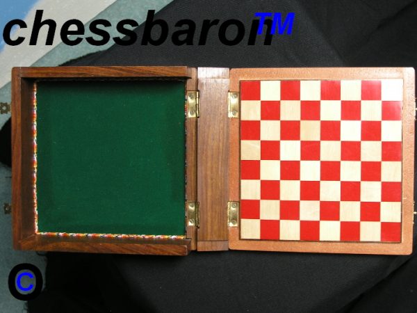 Large 7 inch Square Magnetic Travel Chess Set - Image 10