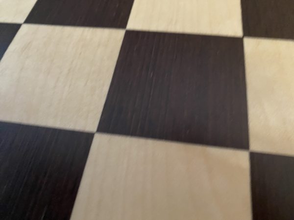 Deluxe Wengue and Maple Chess Board 50cm (2inch) - Image 6