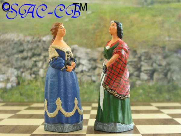 Battle of Culloden Hand Painted Chess Set - Deluxe - Image 10