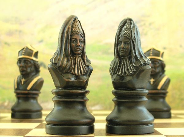 Hand Painted Richard the Lionheart Chess Set - Image 6