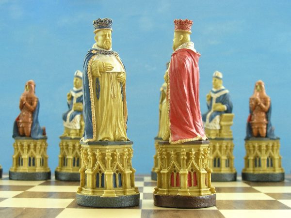 Hand Painted Canterbury Cathedral Chess Pieces - Image 10