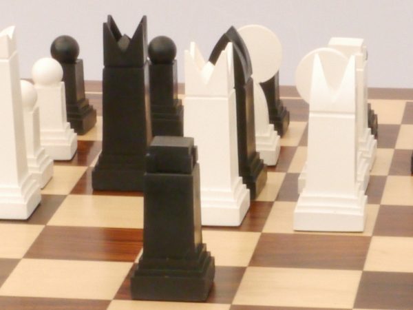 Art Deco Chess Pieces - Image 3