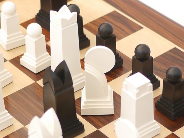 Art Deco Chess Pieces