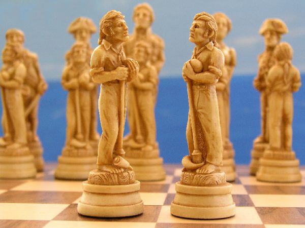 Battle of Trafalgar Chess Set