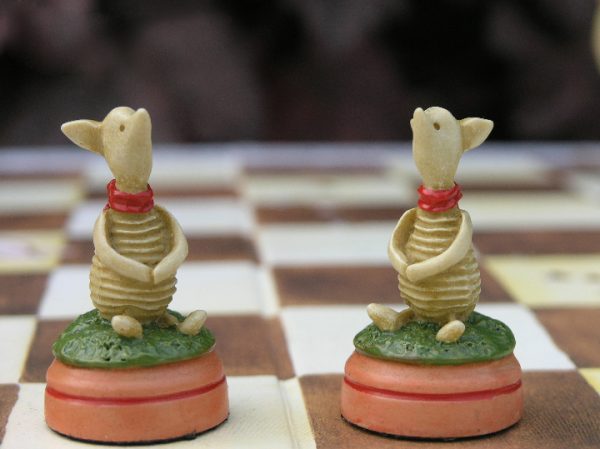 Hand Painted Winnie the Pooh Chess - Image 4