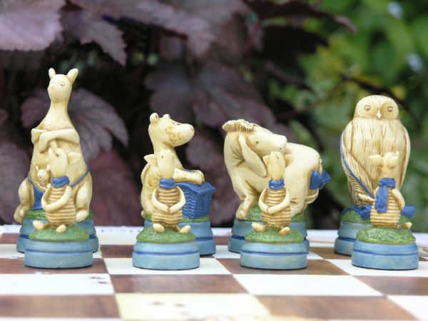 Hand Painted Winnie the Pooh Chess - Image 7