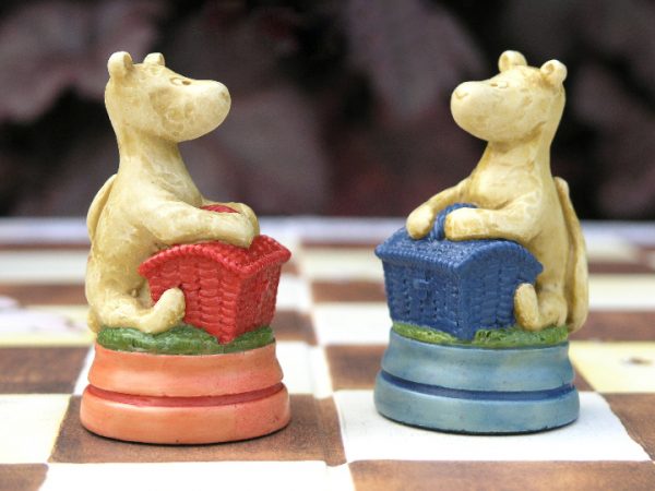 Hand Painted Winnie the Pooh Chess - Image 10