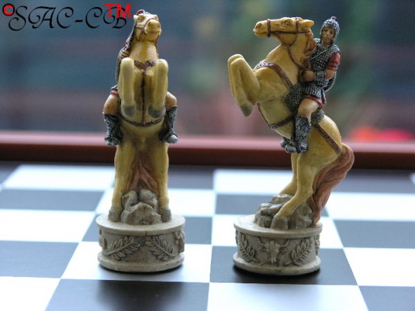 Hand Painted Trojan including Board (Economy Range 1 of 8) - Image 6