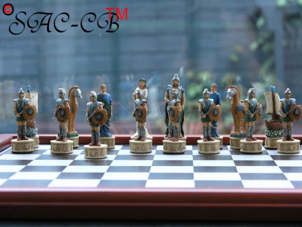 Hand Painted Trojan including Board (Economy Range 1 of 8) - Image 7