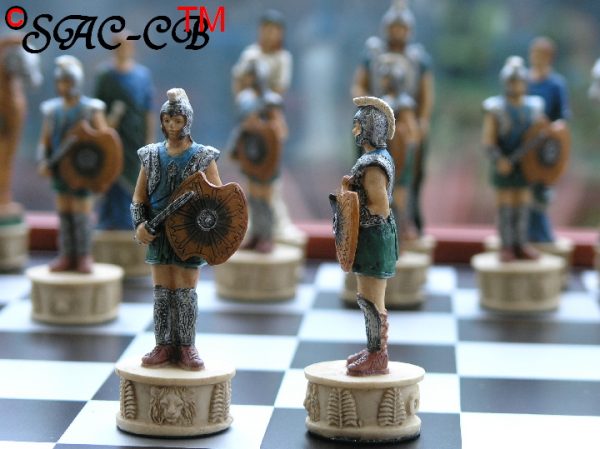 Hand Painted Trojan including Board (Economy Range 1 of 8) - Image 8