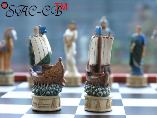 Hand Painted Trojan including Board (Economy Range 1 of 8) - Image 10