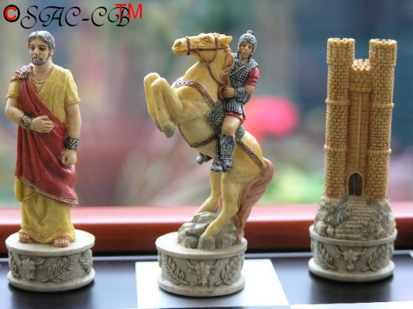 Hand Painted Trojan including Board (Economy Range 1 of 8) - Image 11