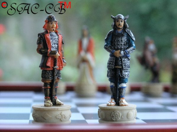 Hand Painted Samurai including Board (Economy Range 3 of 8) - Image 7