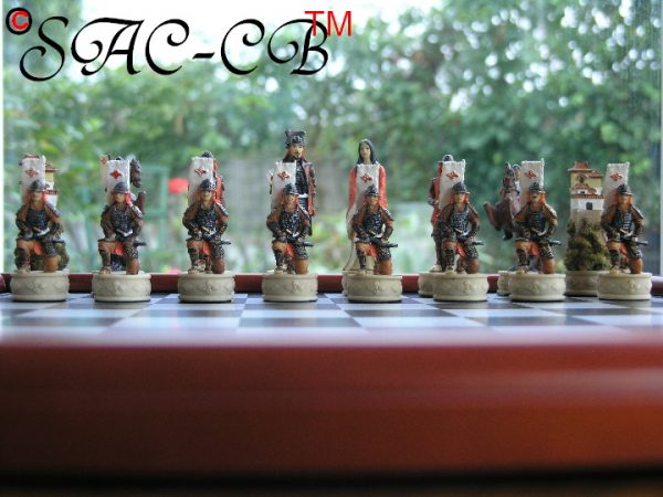 Hand Painted Samurai including Board (Economy Range 3 of 8) - Image 10