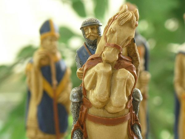 Battle of Bannockburn Hand Decorated Chess Set
