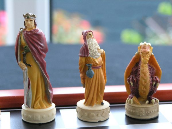 Hand Painted Camelot including Board - Image 5