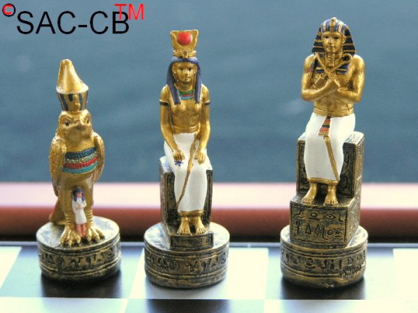Hand Painted Egyptian including Board